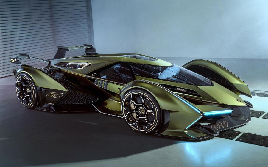 Lamborghini Lambo V12 Vision Gran Turismo 2019 года 